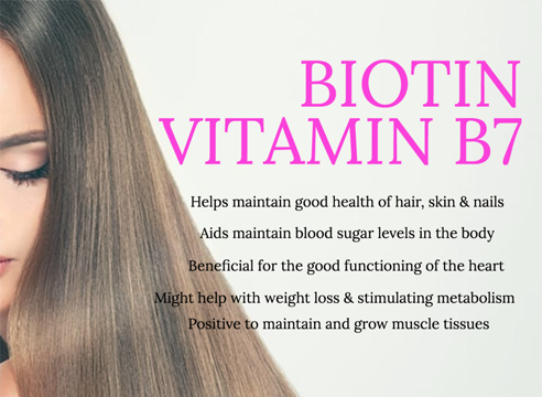 Vitamin B7 Benefits For Hair
