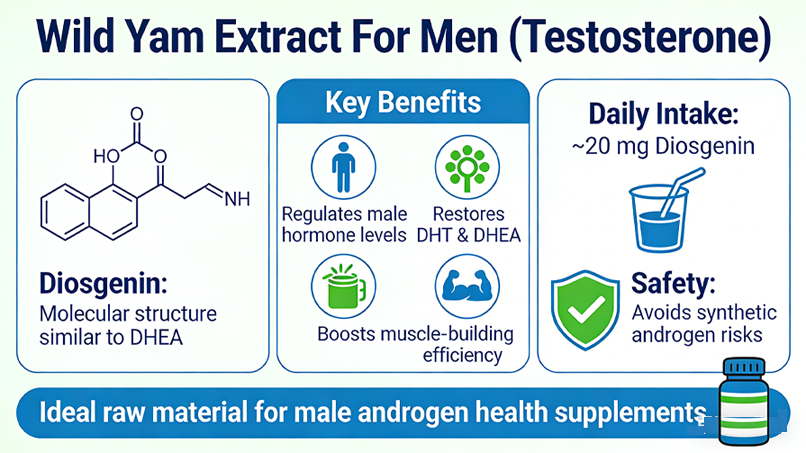 wild yam extract for men