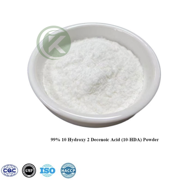 10 ჰიდროქსი 2 დეცენოინის მჟავას (10-HDA) ფხვნილი