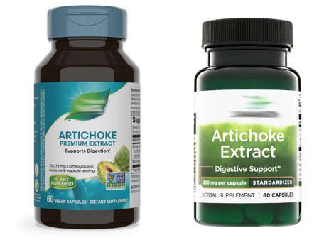 artichoke leaf extract supplument