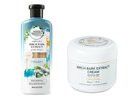 betula alba bark extract cosmetics