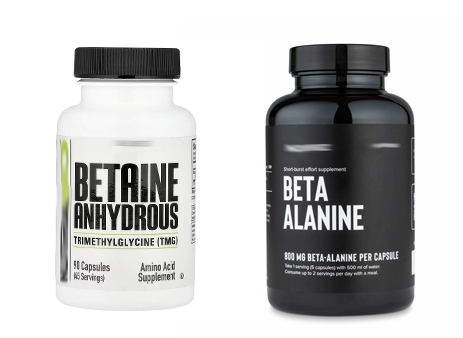 Supplément de bétaïne anhydre et de bêta-alanine