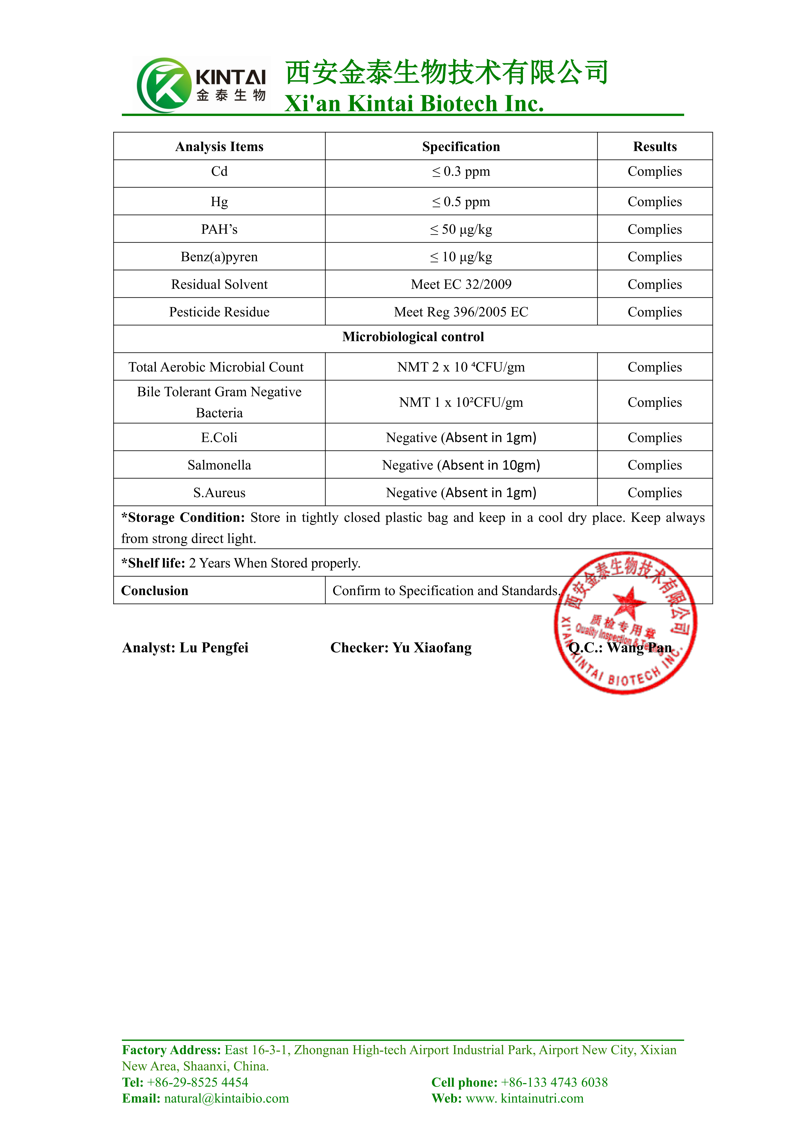 KT20260122-COA of Saw Palmetto extract powder_02