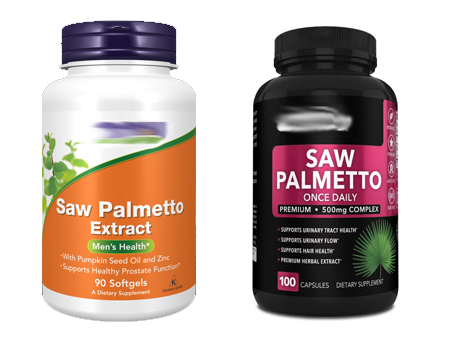 saw palmetto extract supplement