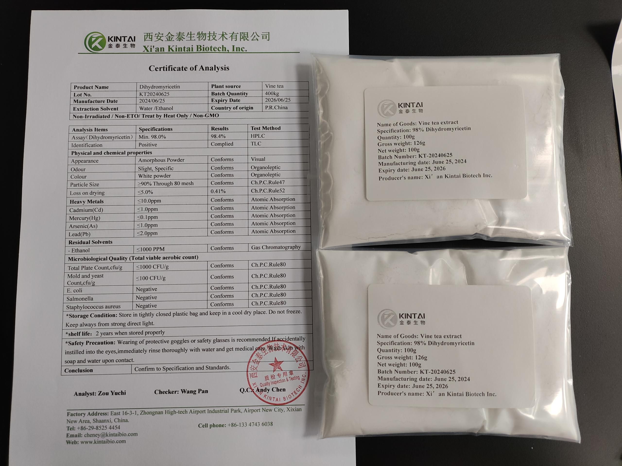 Dihydromyricetin