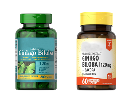 Ginkgo Biloba Extract Powder for Supplement ម្សៅចំរាញ់ចេញពី Ginkgo Biloba សម្រាប់អាហារបំប៉ន