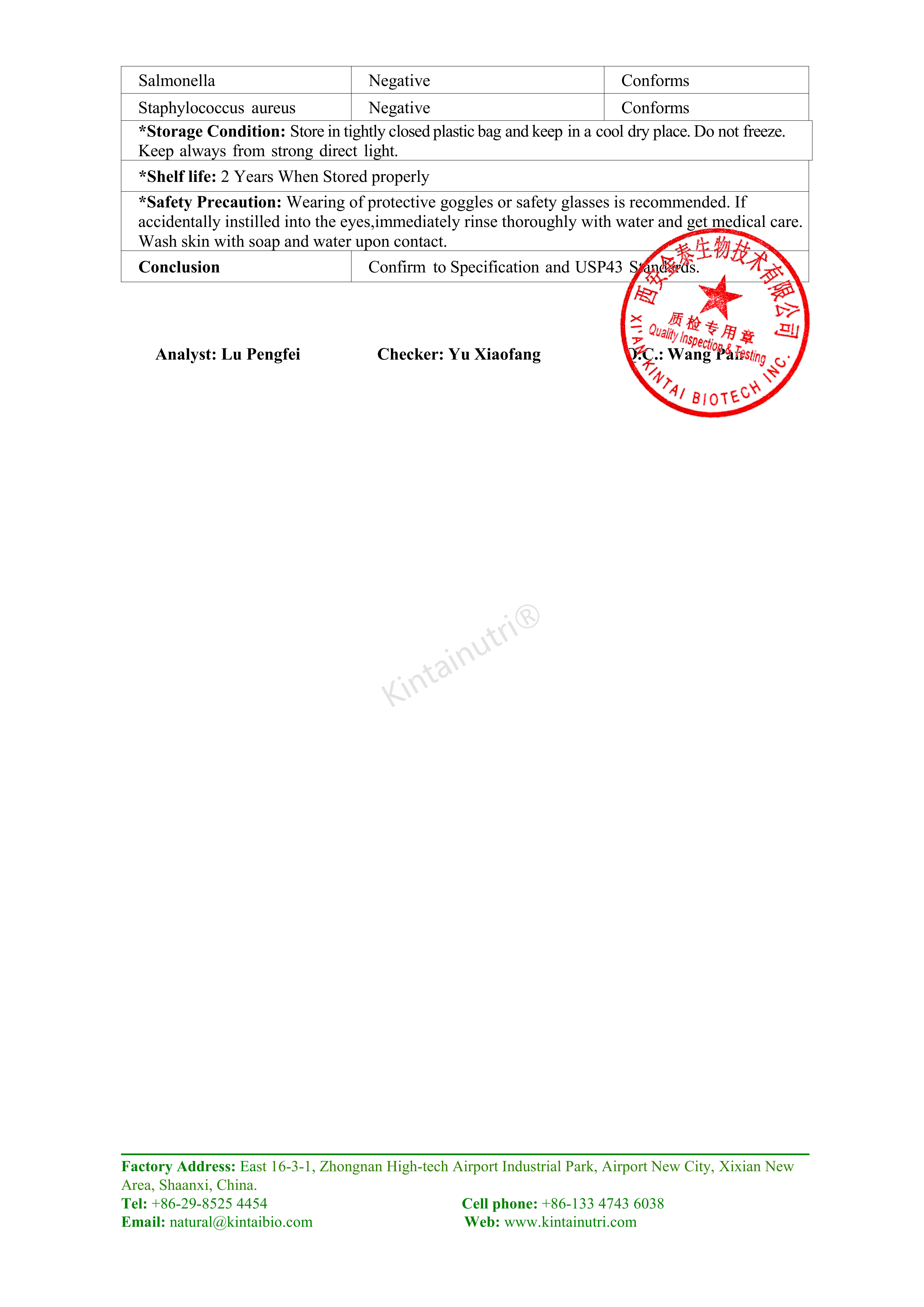 KT20260410-COA de D-Chiro Inositol Powder_02