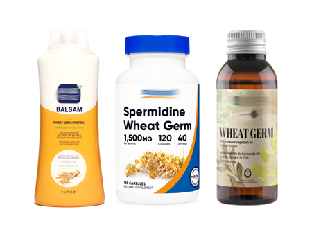 Wheat Germ Extract Application Aplicación del extracto de germen de trigo