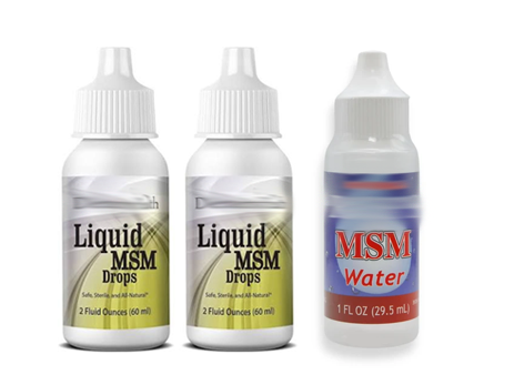 Methylsulfonylmethane (MSM) eye drops