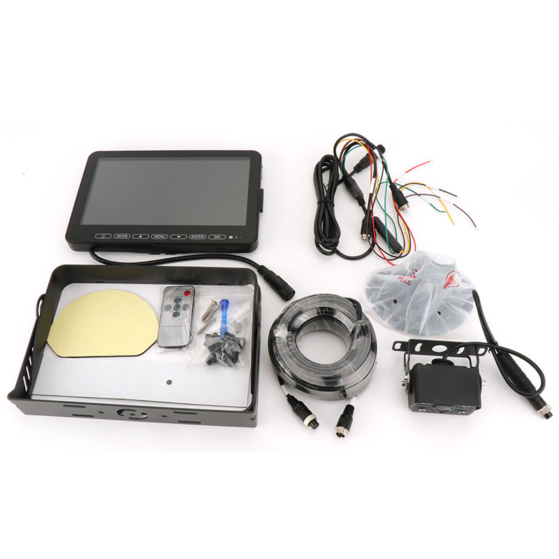 10.1 Wired HD Waterproof Recording Monitor Reversing Camera Kit IP67IP69K Rated 4-CH Support for RVs, Yachts, Trucks Off-Road Vehicles (Model H-IP102+607) (3).jpg