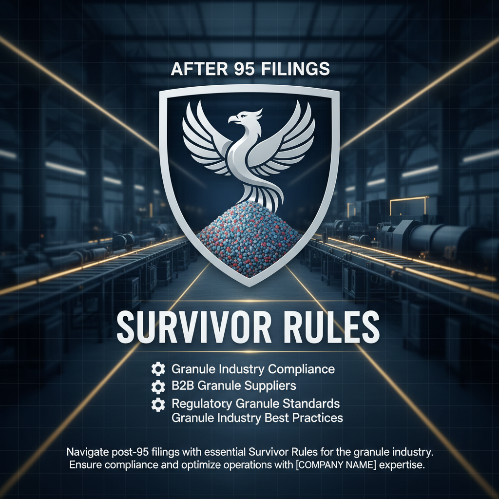 After 95 Filings: "Survivor Rules" for Granule Industry