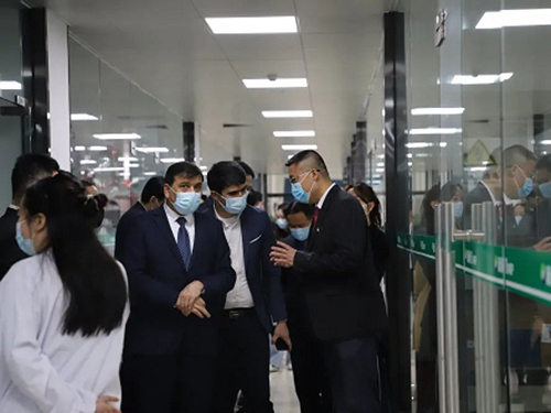Ambassador of Tajikistan to China and His Delegation Visited NGP03