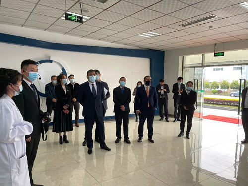 Ambassador of Tajikistan to China and His Delegation Visited NGP04