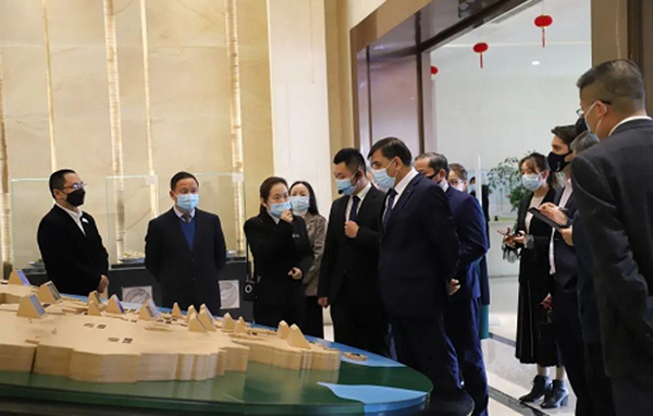 Ambassador of Tajikistan to China and His Delegation Visited NGP