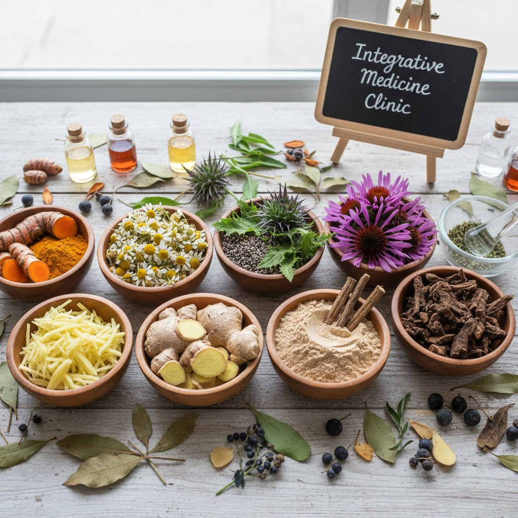 Natural Medicine From Plants For Integrative Medicine Clinics