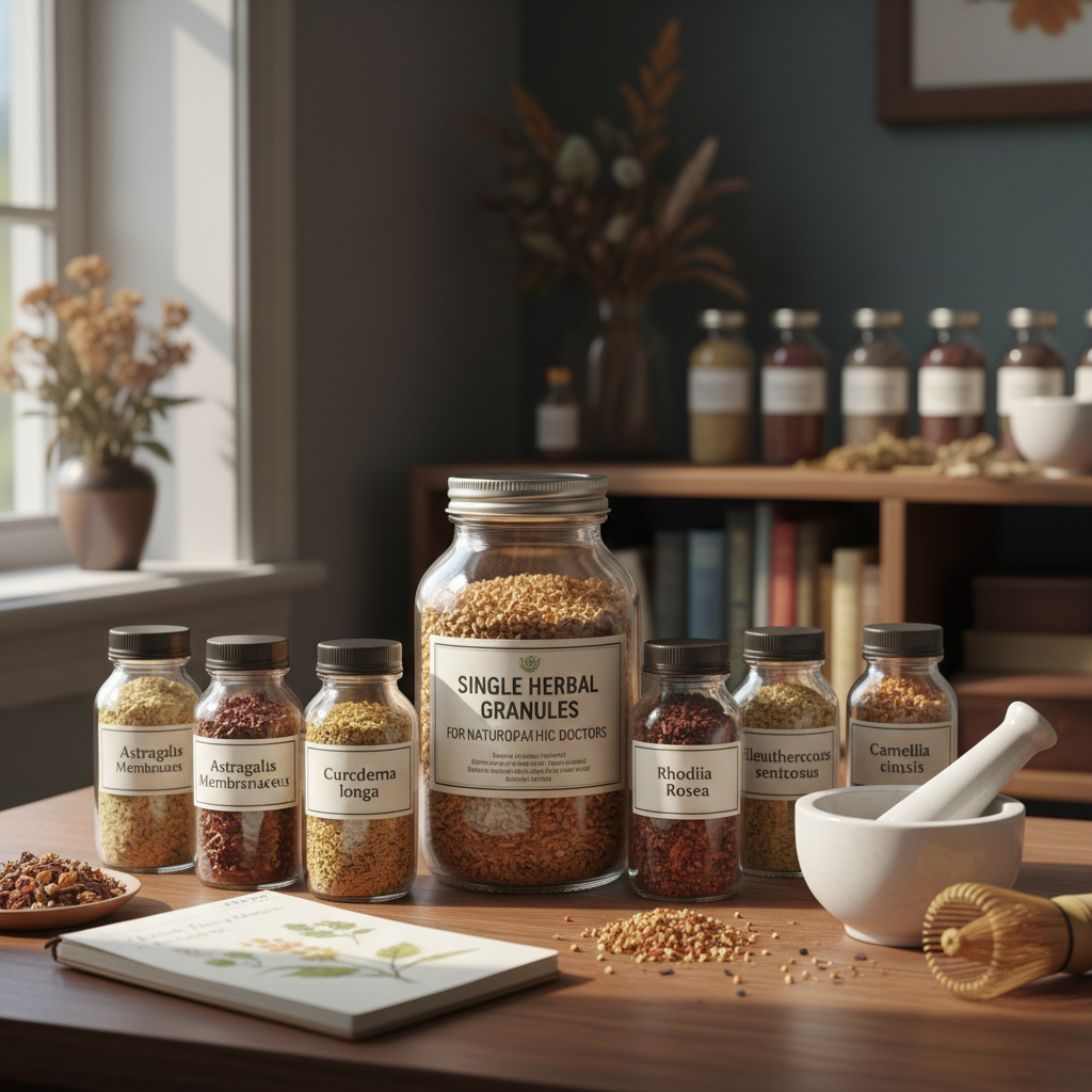 Single Herbal Granules For Naturopathic Doctors
