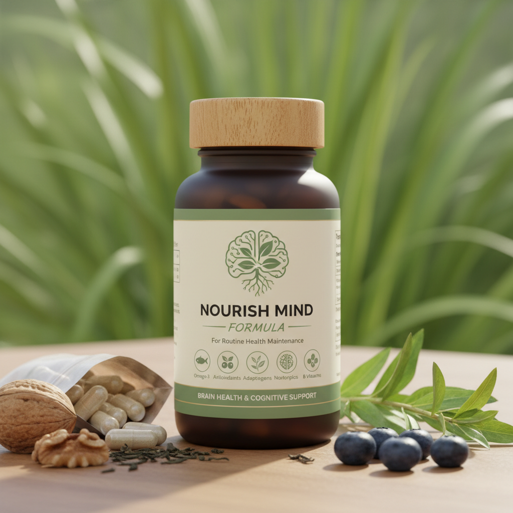 Nourish Mind Formula für die tägliche Gesundheitsvorsorge
