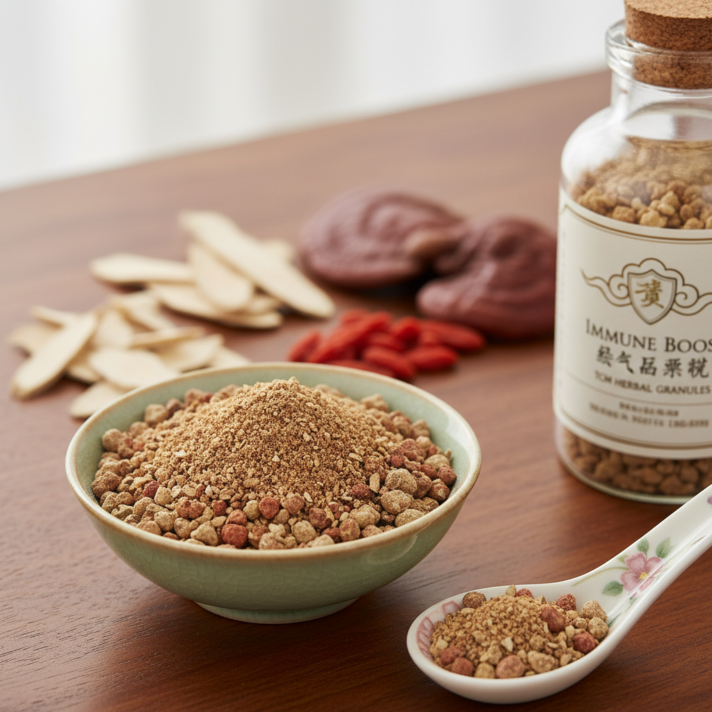 Tcm Herbal Granules For For Immune Support