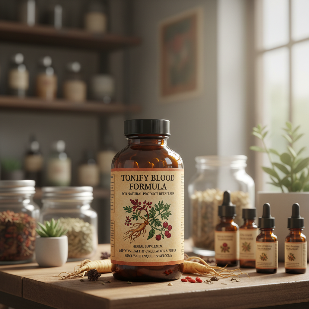 Formel zur Blutstärkung für Einzelhändler von Naturprodukten