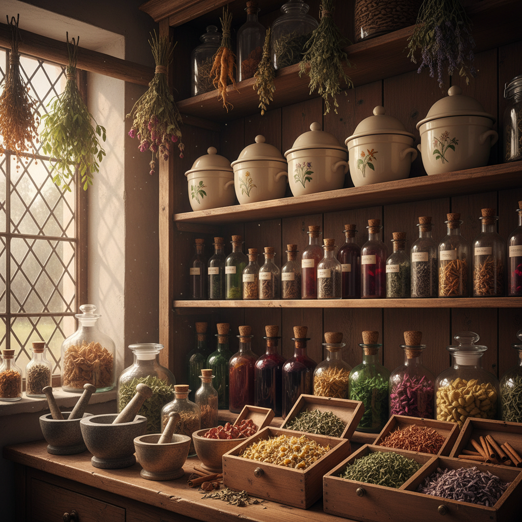 Traditionelle pflanzliche Heilmittel für Apotheken und Verkaufsstellen