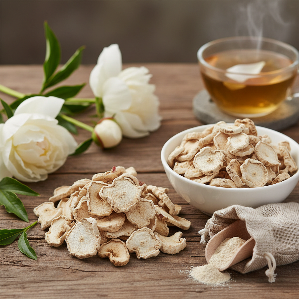 White Peony Root For Health And Wellness