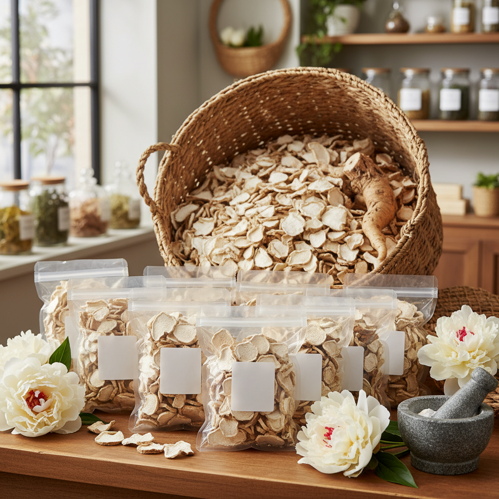 White Peony Root For Health Retailers