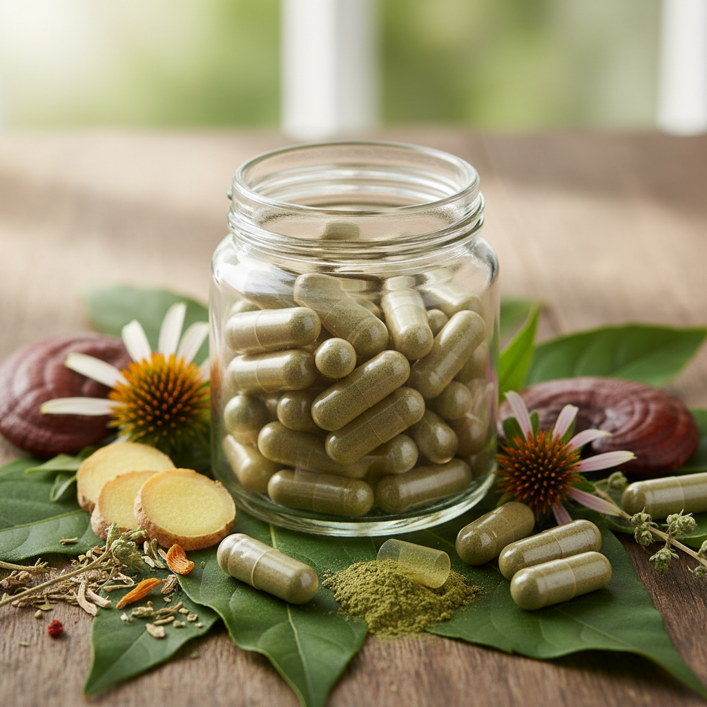 Formula Herb Capsules For For Immune Support