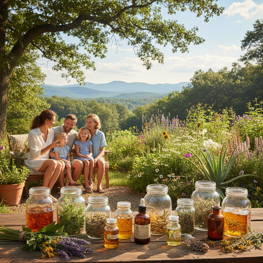 Natural Medicine From Plants For Family Health
