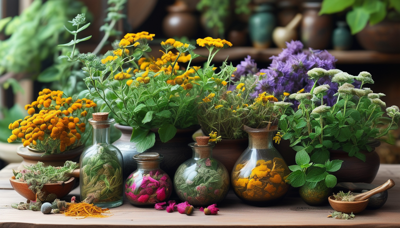 Traditional Herbal Remedies For Health And Wellness