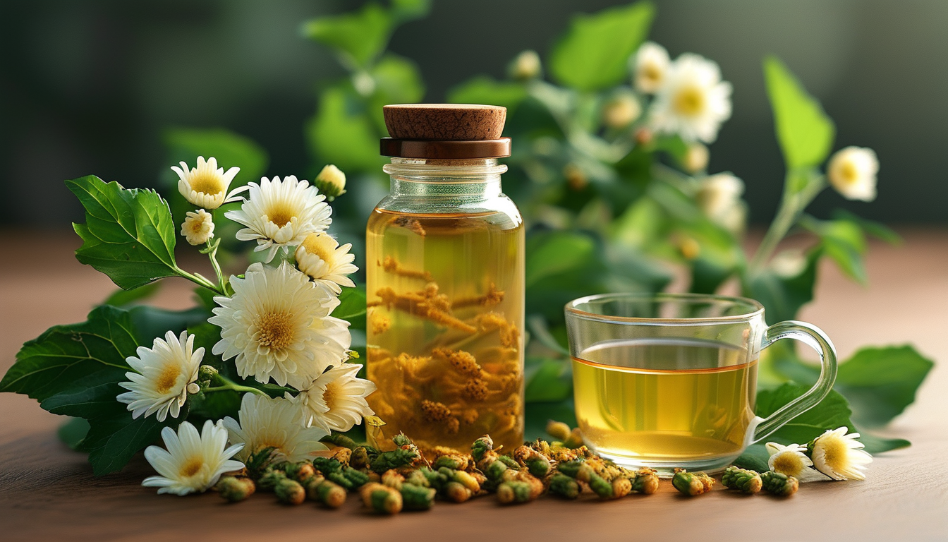 Mulberry Leaf And Chrysanthemum Formula For Wellness Supplement Brands