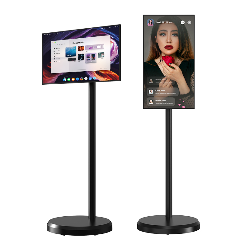 Rolling Smart TV S01B: Redefine Your Portable Digital Experience