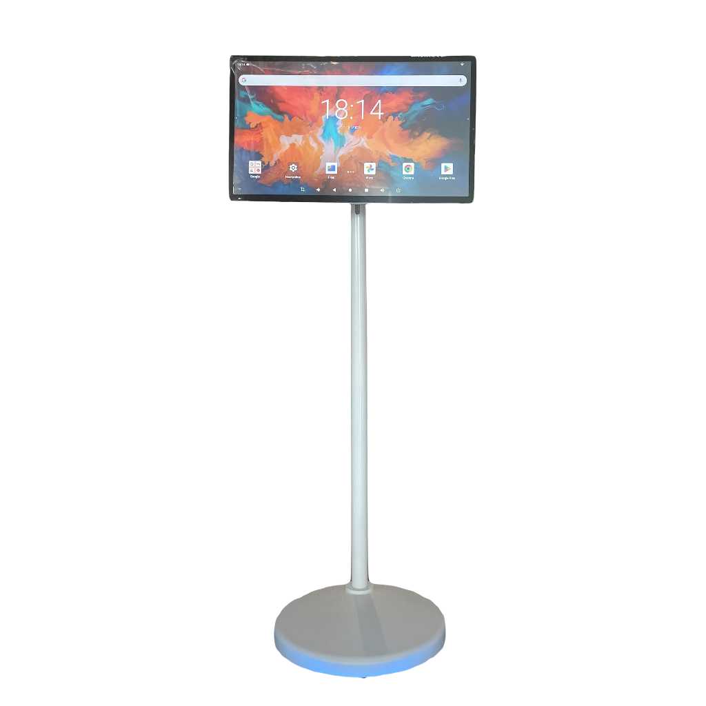 24-inch ya Touch Touch Tv | Yimuka Smart TouchScreen Pro: IPS Igisobanuro Cyinshi cyo Gukoraho Mugaragaza + Octa-core flagship CPU | Byose-muri-imwe ya mobile igendanwa ya Streaming, Fitness, hamwe no Kwiga kumurongo
