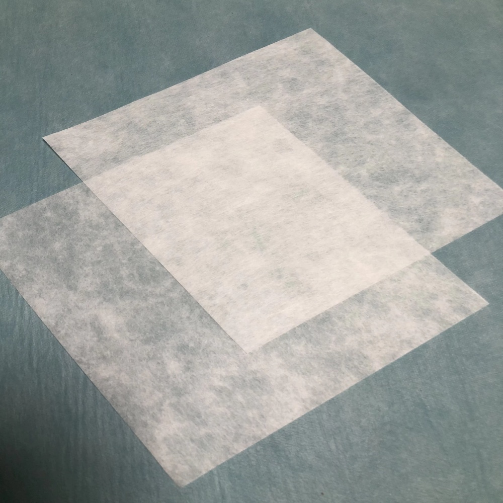 Embroidery nonwoven interlining