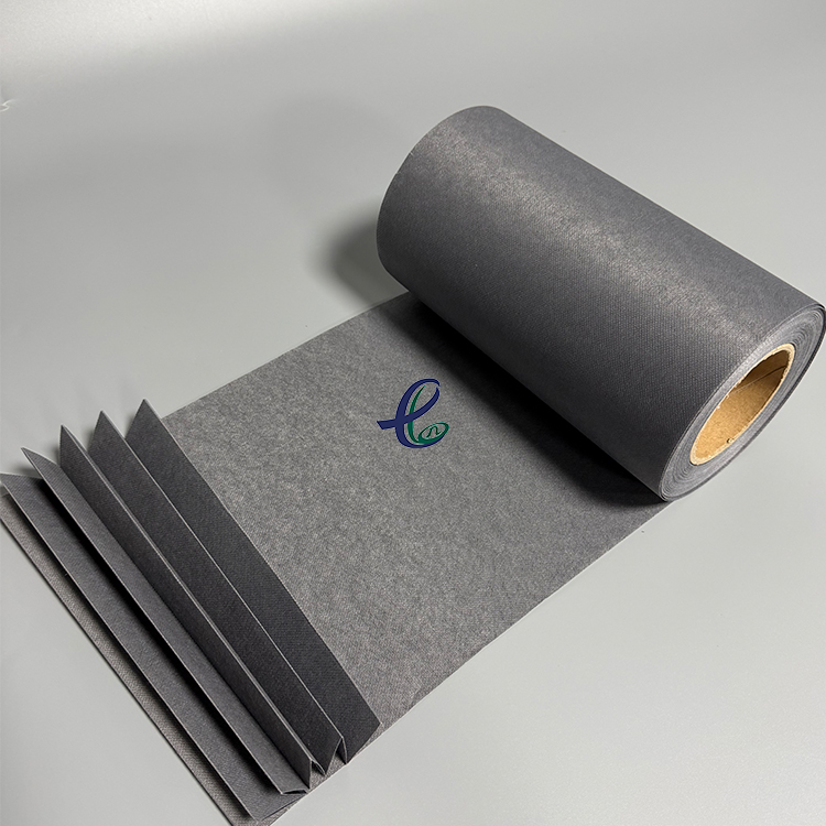65gsm Grey Nonwoven Fabric – Premium Interlining for Curtain Production