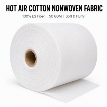 Hot Air Cotton Nonwoven Fabric