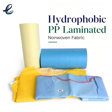 Hydrophobic PP Laminated Resistant Nonwoven Fabric