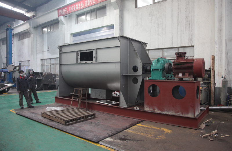Start production of the first Horizontal Mixer