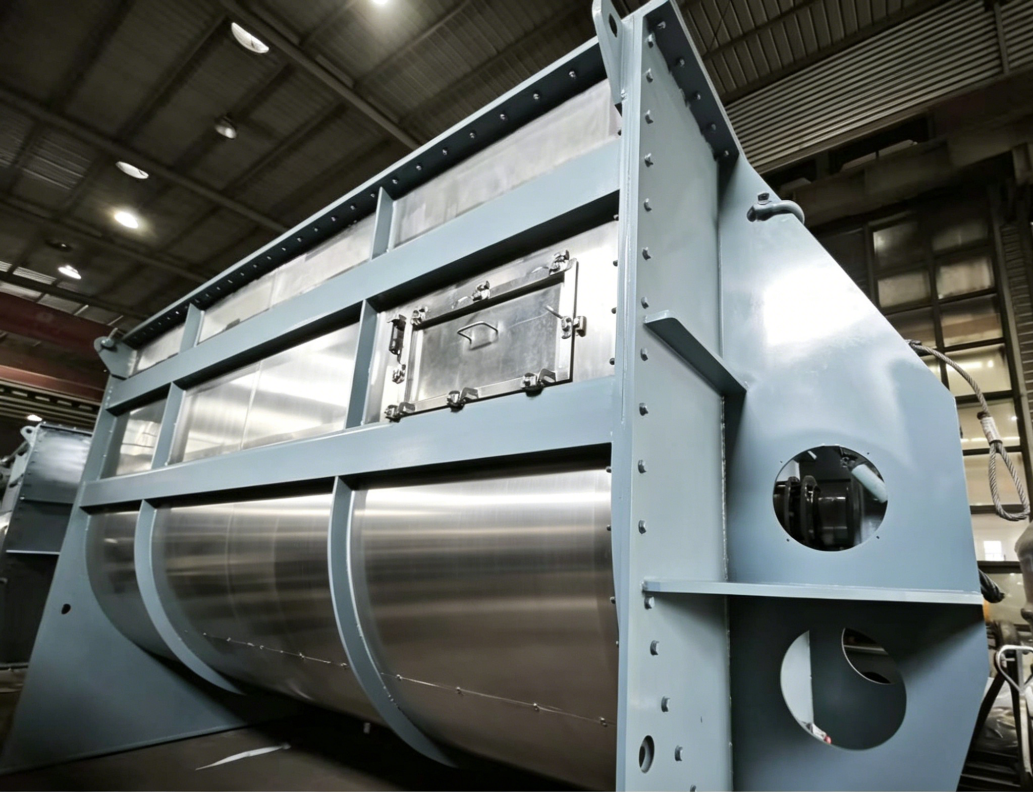 Empowering the LFP Industry: Shuanglong Group Delivers Massive 30m³ and 40m³ Horizontal Ribbon Mixers