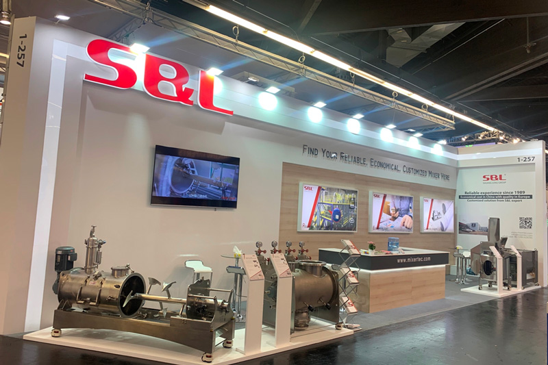 Powtech 2019: s&l's second act – conquering the mixing world with style