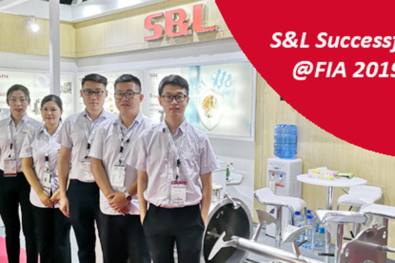 S&L Achieves Success at FiA 2019 | High-quality Food Ingredient Mixing Solution