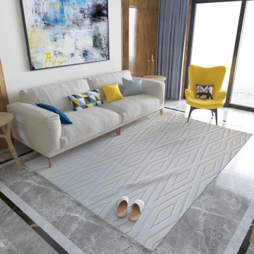 Jacquard Faux Fur Carpet Super-Soft Luxurious Nordic-style Plain Color