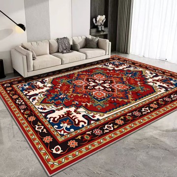 Wholesale Carpet Manufacture Floor Rugs Carpets European Palace Style 3d Printed Carpets and Rugs for Living Room Bedroom Soft Low Pile