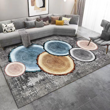 Newest Design Anti Slip Super Soft HD Persian Style 3d Printed Carpets with PU backing