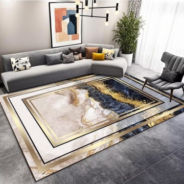 Hot Selling Custom Size Large Carpet Luxury Abstract Style 3d Printed Area Rug Living Room Area Rugs