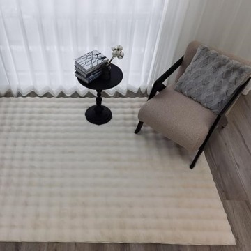 Bubble Faux Rabbit Fur Carpets Simplicity Solid Color Super Soft living room carpet