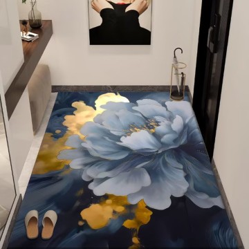High Quality Entrance Door Mat flower Pattern Modern Style mats for home hotel office