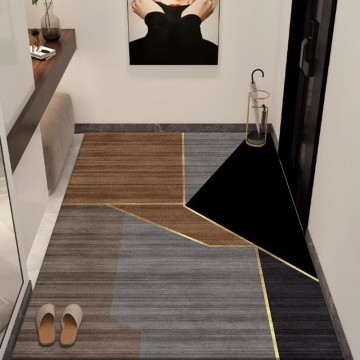 Wholesale 3D Printed Shoe Cabinet Entrance Door Front Absorbent Dirt Resistant Floor Door Mat for Home Entrance