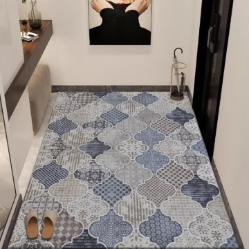 Anti-slip door mats geometric carpet low pile 40*60 50*80cm customized carpet wholesale carpet