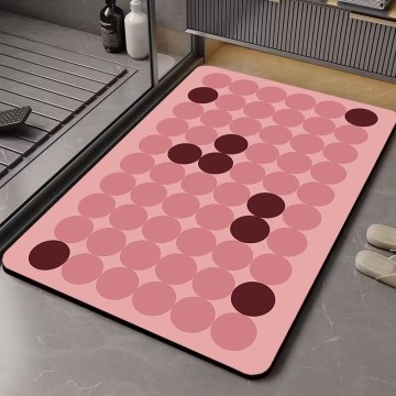 Modern Non-Slip Diatom Shower Floor Rug
