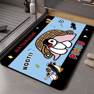 Quick Evaporation Diatom Shower Floor Mat